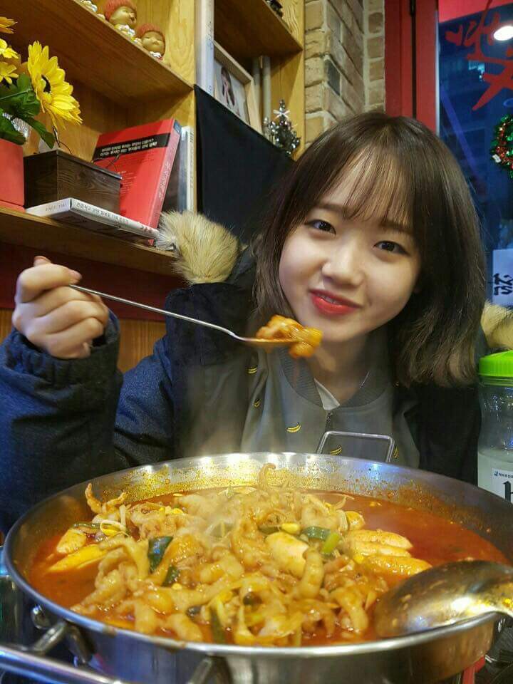 닭발 먹기전에 작별인사 하는 아이오아이 최유정 | 인스티즈