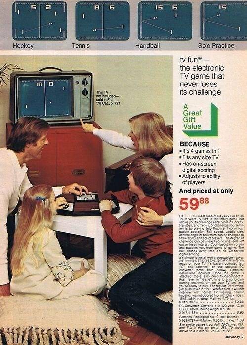 1976년 콘솔 게임기 광고 | 인스티즈