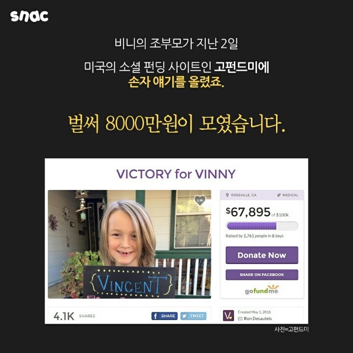 머리카락 기부했던 소년.. 그 이후 | 인스티즈