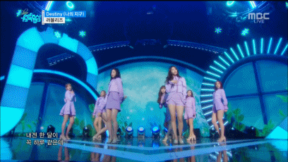 160507 쇼 음악중심 러블리즈 - Destiny.gif | 인스티즈