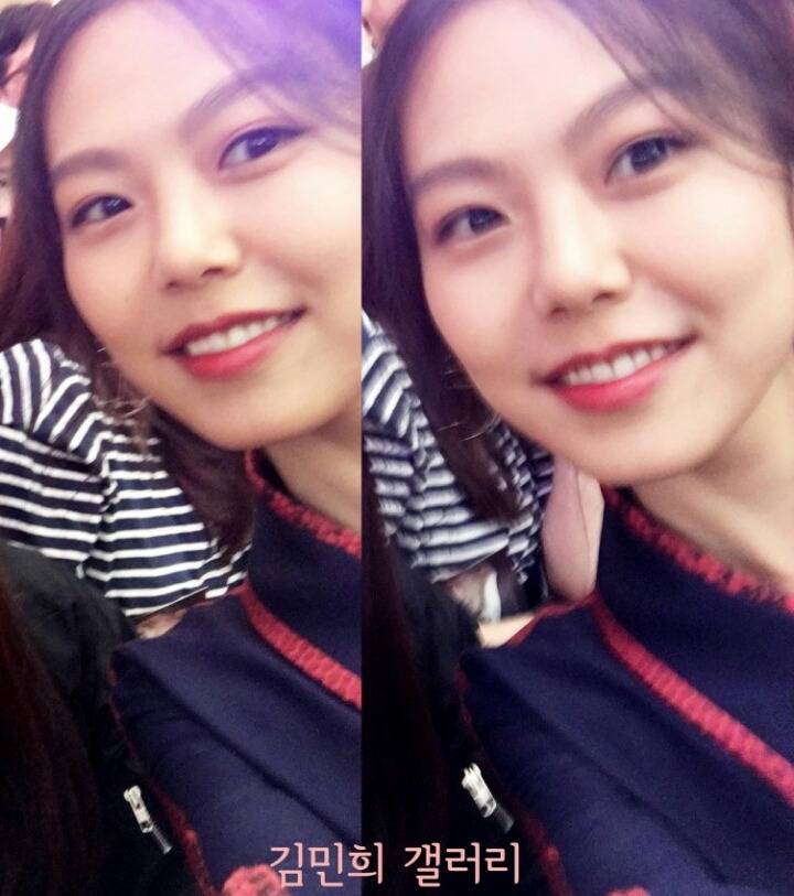 팬들과 사진찍어주는 김민희.gif | 인스티즈