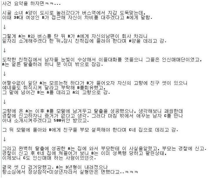 중국의 인신매매 클라스 | 인스티즈