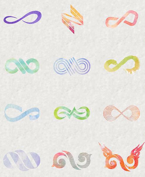 각각의 특성이 보이는 아이돌 그룹의 로고들 (최신ver) | 인스티즈