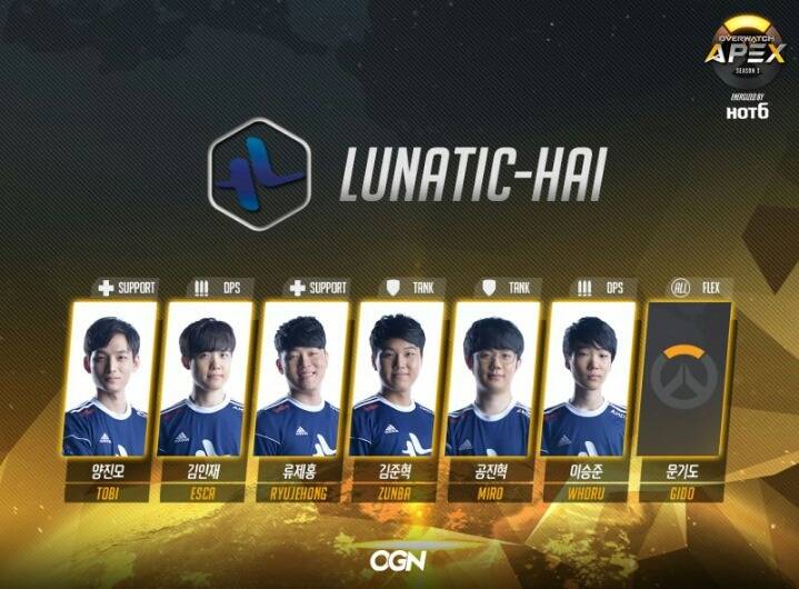[오버워치] APEX 시즌3 팀 로스터 | 인스티즈