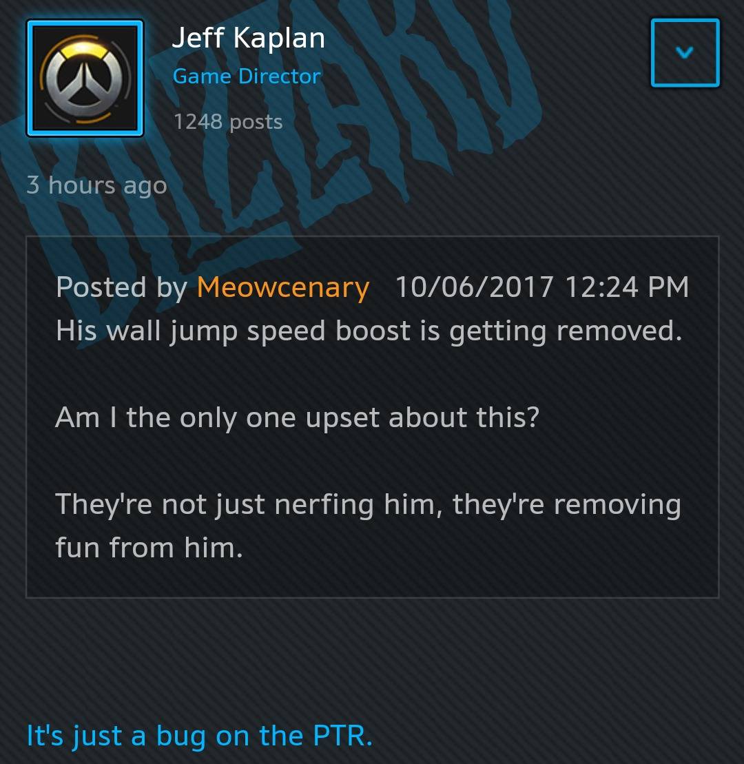 [오버워치] PTR 루시우 벽타기 가속 삭제는 버그 | 인스티즈