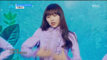 160507 쇼 음악중심 러블리즈 - Destiny.gif | 인스티즈