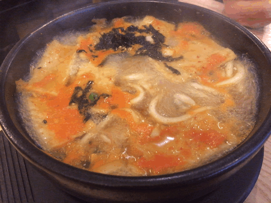 추운 겨울! 따뜻한 국물! 우동 gifjpg | 인스티즈