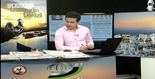 터키 생방송중 고양이 난입 | 인스티즈