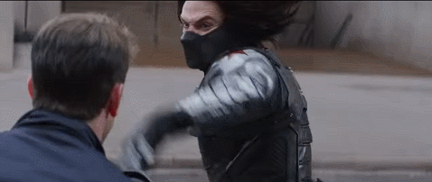 캡틴 아메리카 VS 윈터 솔저 액션신 | 인스티즈