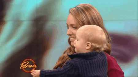 아내와 아들의 얼굴을 처음으로 보는 남자.gif | 인스티즈