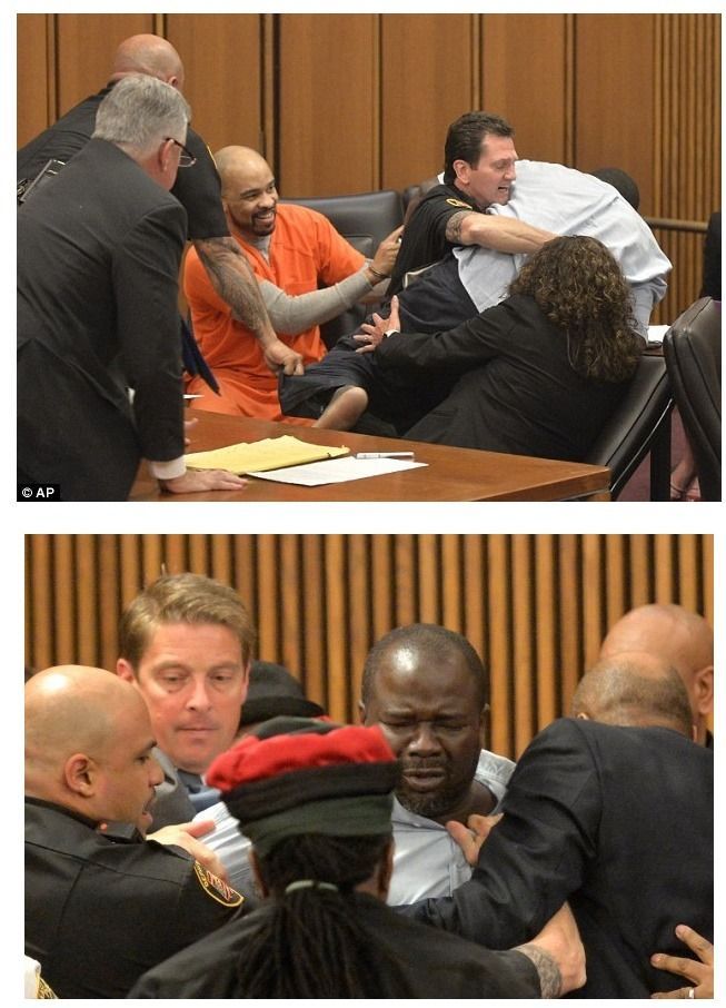 딸을 죽인 살인범에게 달려드는 아버지 | 인스티즈