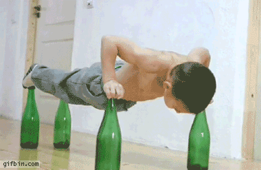 겁없는 어린이의 푸쉬업ㄷㄷㄷ.gif | 인스티즈