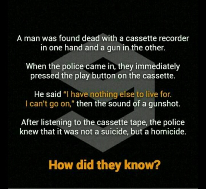 이 남자가 타살인 이유는 무엇일까요? | 인스티즈