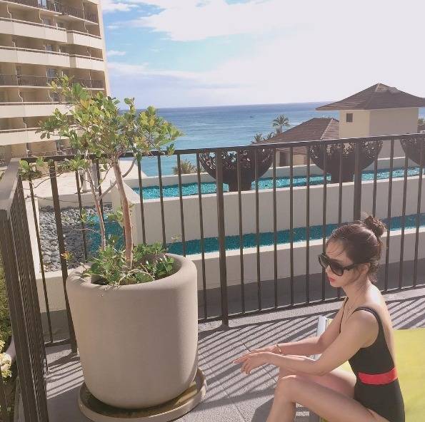 하와이에 간 한채아 | 인스티즈