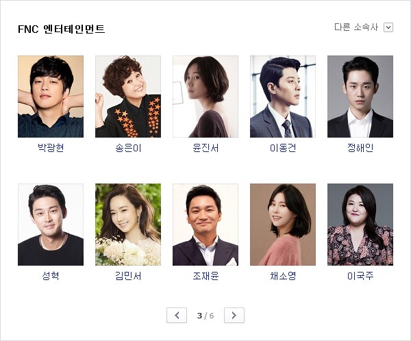 FNC 엔터 소속 연예인들.jpg | 인스티즈