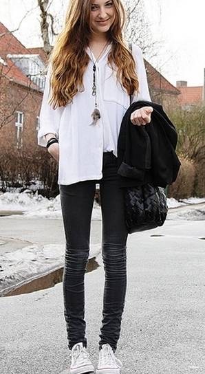 여성의 흰셔츠.JPGIF | 인스티즈