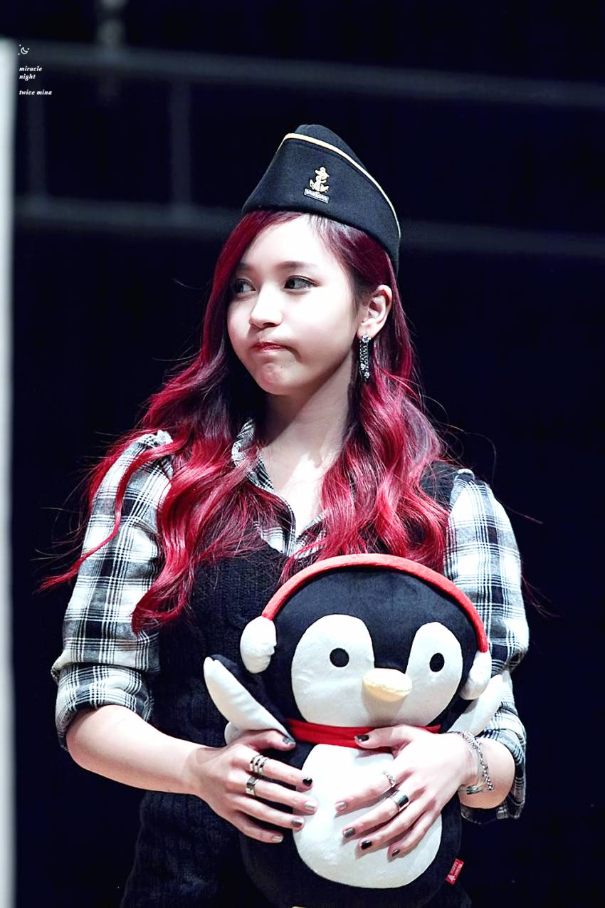 트와이스 미나 입 꾹꾹이........... | 인스티즈