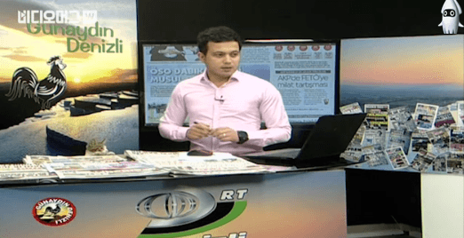 터키 생방송중 고양이 난입 | 인스티즈