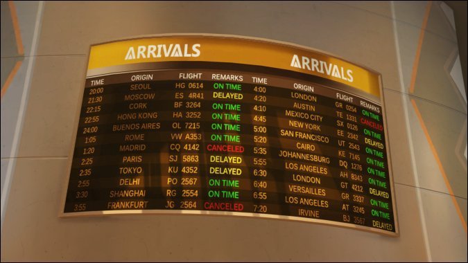 [오버워치] 눔바니 공격팀 스타트 지점 공항 스케쥴이 변경됐습니다 | 인스티즈