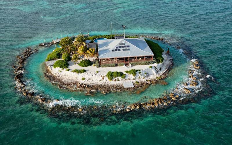 동화속에 나올거 같은 작은섬 집한채 | 인스티즈