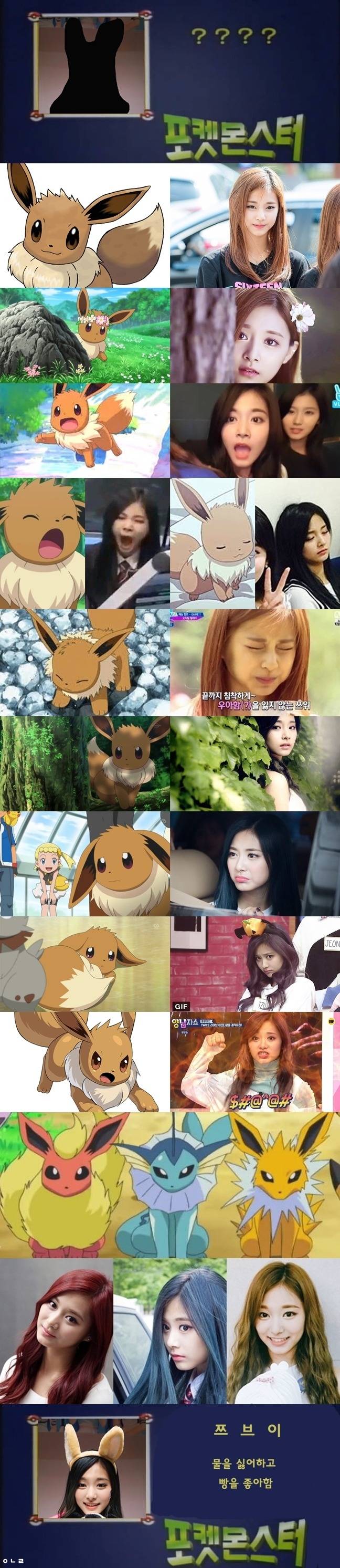 이브이 닮은 쯔위 | 인스티즈