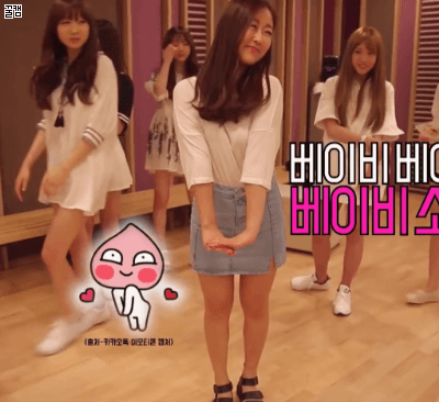 카톡 이모티콘 따라하는 러블리즈 | 인스티즈