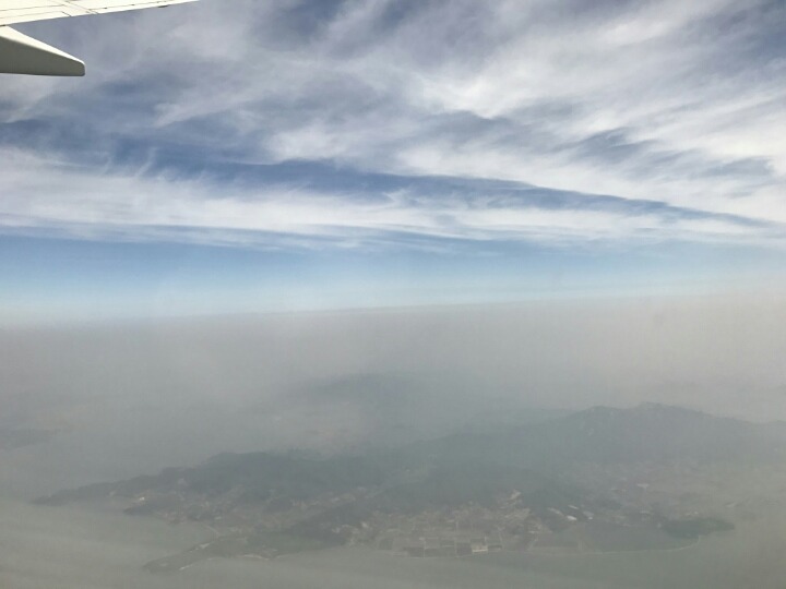 위에서 보니 더 심각한 우리나라 미세먼지 수준 | 인스티즈