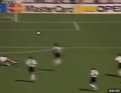 황선홍 골 넣고도 전혀 안 기뻐하던 시절.gif | 인스티즈