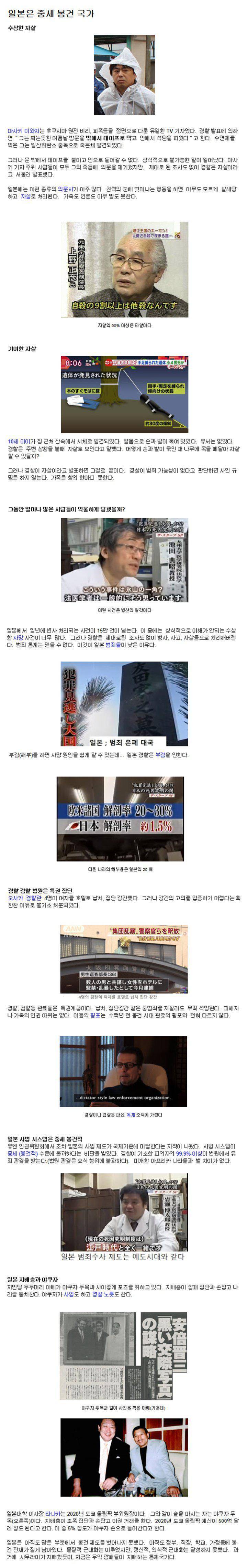 일본의 믿기지 않는 사법 시스템 | 인스티즈