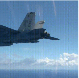 전투기 같은속도일때.gif | 인스티즈