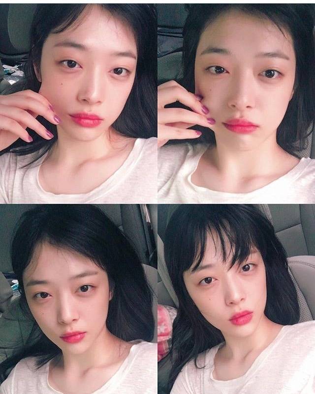 오늘자 설리 | 인스티즈