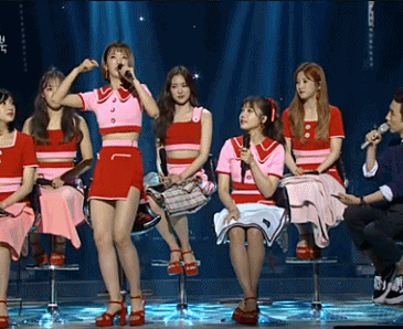 [스케치북] 포인트 안무 설명하는 에이핑크 gif (데이터 주의) | 인스티즈