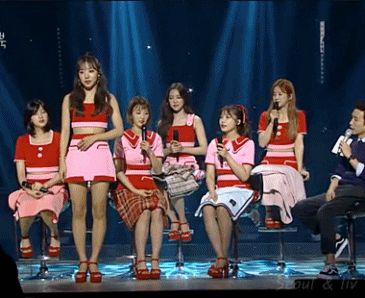 [스케치북] 포인트 안무 설명하는 에이핑크 gif (데이터 주의) | 인스티즈