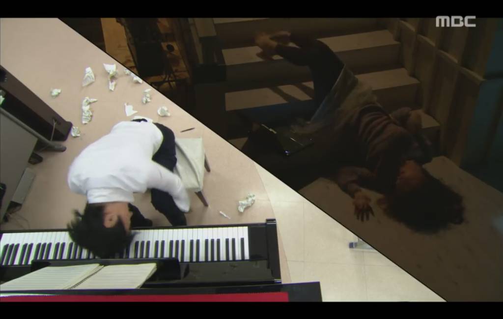 [하이킥3] 지나고 교가를 만들다 창작의 고통을 느끼는 하선과 윤건ㅋㅋㅋ.jpg | 인스티즈