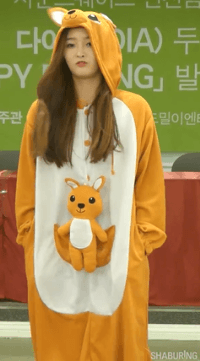 인형 옷 입고 애교 부리는 다이아 | 인스티즈