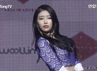 러블리즈 멤버별 포토월 사진촬영에 대처하는 태도.gif | 인스티즈