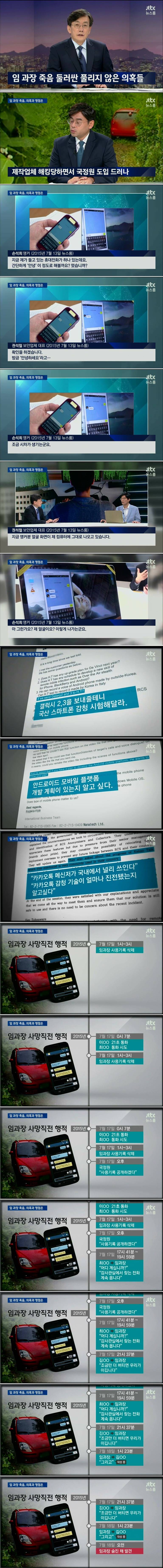 JTBC 뉴스룸 - 국정원 마티즈 문자 보도 | 인스티즈