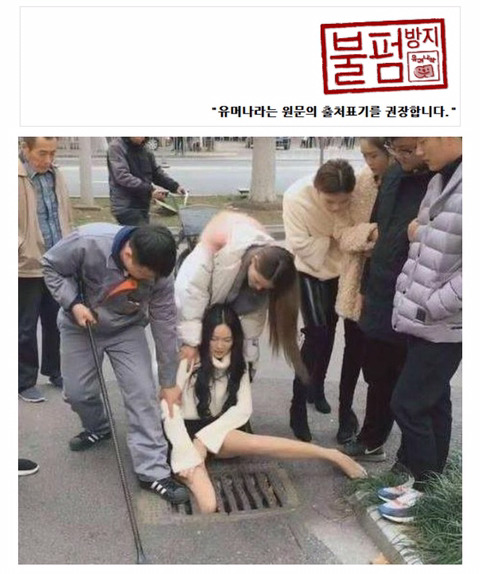 스마트폰을 보며 길을 걷다가 봉변당한 여성들 | 인스티즈