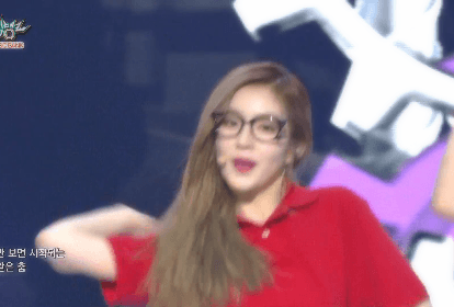 안경 쓴 아이린.GIF | 인스티즈