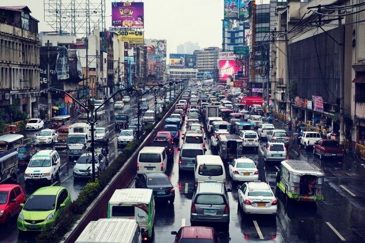 필핀에서 차가 제일 밀리는 도시 마닐라.jpg | 인스티즈