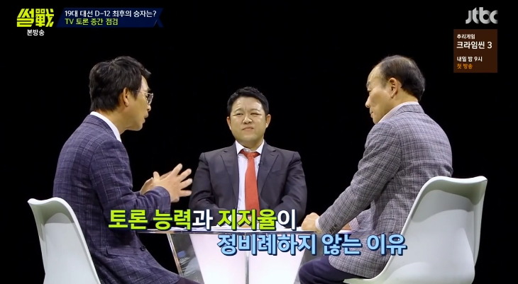 [썰전] 유시민이 말하는 토론실력과 지지율이 비례하지 않는 이유.jpg | 인스티즈