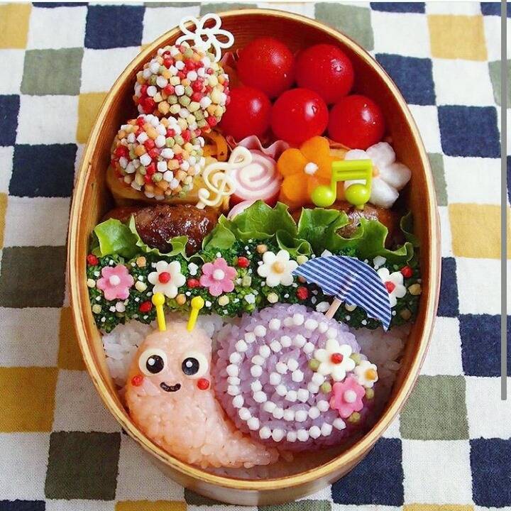 어느 일본인의 아기자기하고 컬러풀한 도시락사진들.jpg | 인스티즈