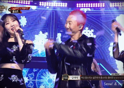 가요대제전 노브레인x러블리즈 gif | 인스티즈