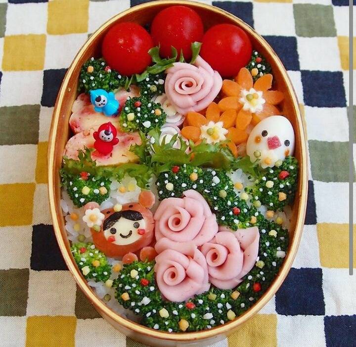 어느 일본인의 아기자기하고 컬러풀한 도시락사진들.jpg | 인스티즈