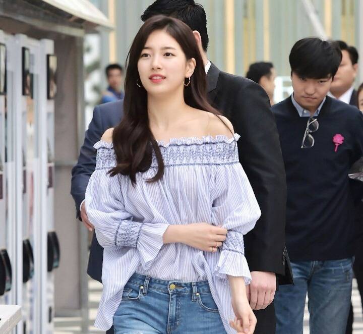 여초에서 진짜 자연스럽다고 올라왔던 붙인머리한 수지 | 인스티즈