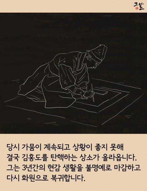 [한국사이야기] 과연 김홍도는 도슈사이 사라쿠 일까? | 인스티즈