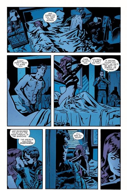 원작에서 연인인 윈터솔져와 블랙위도우 | 인스티즈