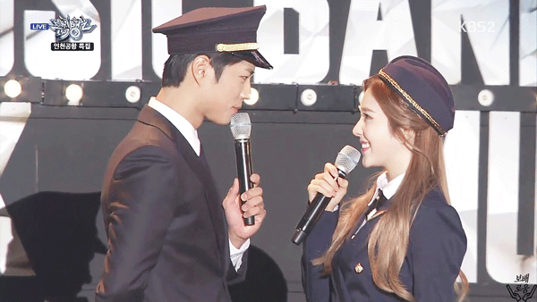 뮤뱅에서 우결 찍었던 박보검&아이린.JPGIF | 인스티즈