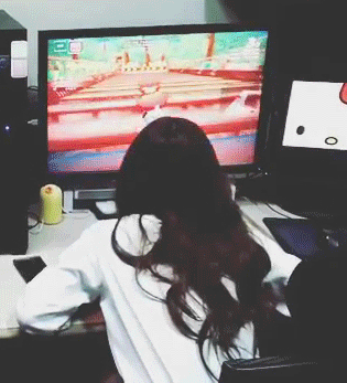 카트라이더하는 표혜미.gif | 인스티즈