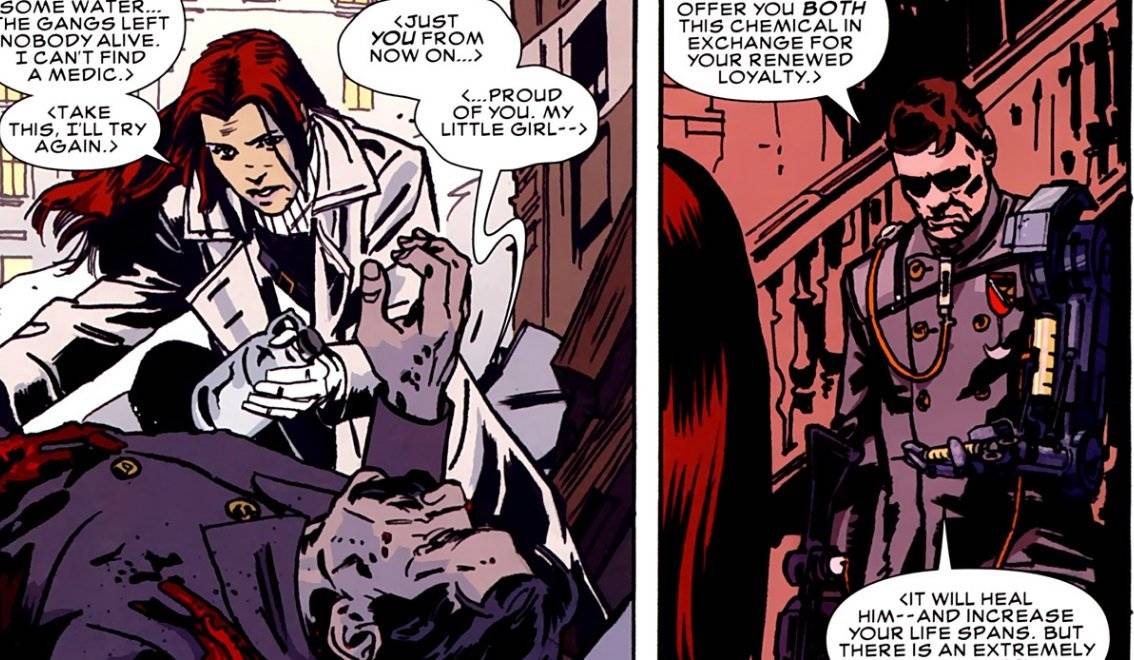 원작에서 연인인 윈터솔져와 블랙위도우 | 인스티즈